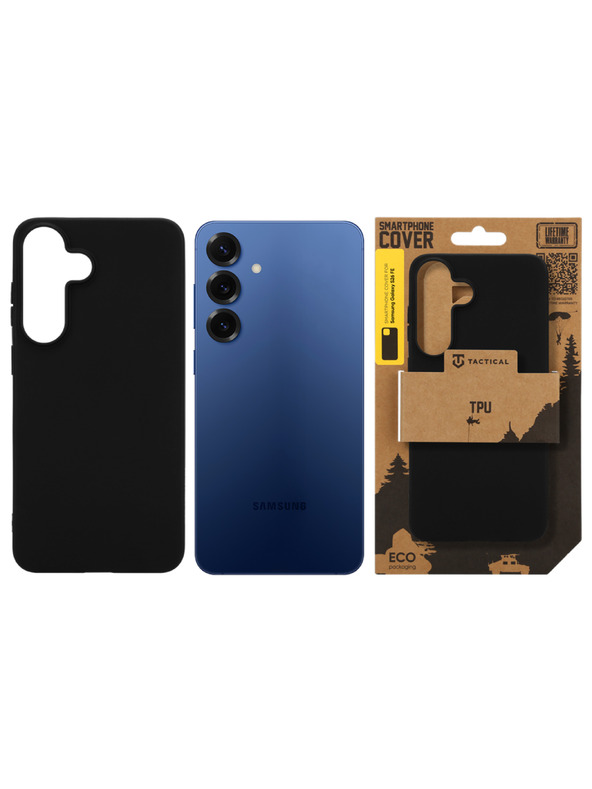 Tactical Tactical TPU Zaščita za Samsung Galaxy S26 FE Black