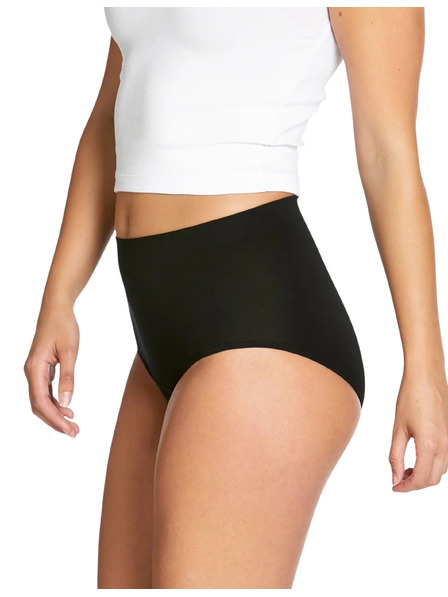 Love Luna Menstruacijske hlačke Love Luna Seamfree Full Brief črne