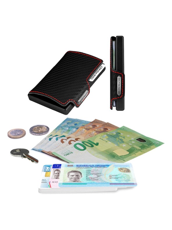 Mondraghi Denarnica Mondraghi Racing Carbon Red