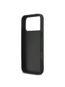 Karl Lagerfeld Karl Lagerfeld Fixed Glitter Metal Ikonik Zadnji Ovoj za iPhone 17 Pro Max Black