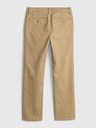 GAP Otroške khaki hlače straight stretch GAP
