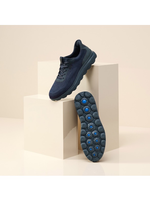 Geox Temno modre moške superge Geox Spherica Plus