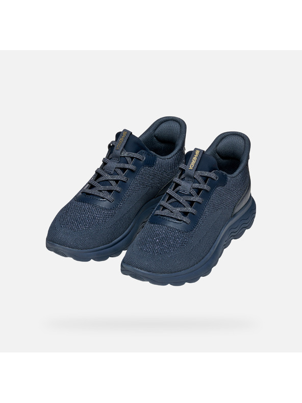 Geox Temno modre ženske superge Geox Spherica Plus Fast in