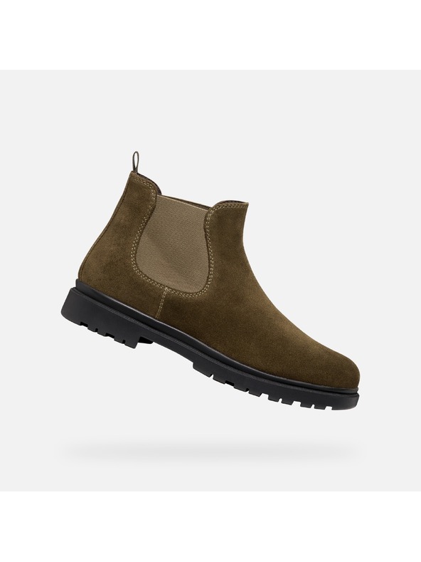 Geox Khaki moški čevlji Geox Andalo