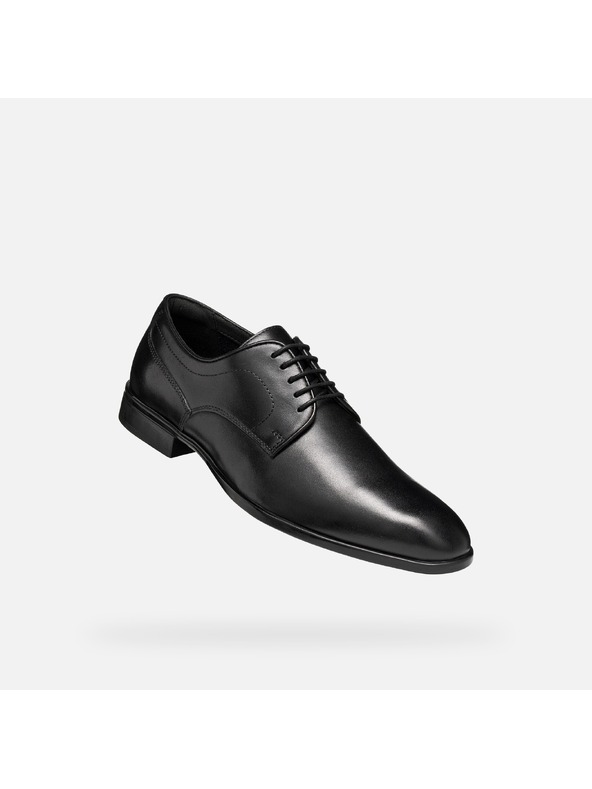 Geox Črni moški formalni čevlji Geox Thalos