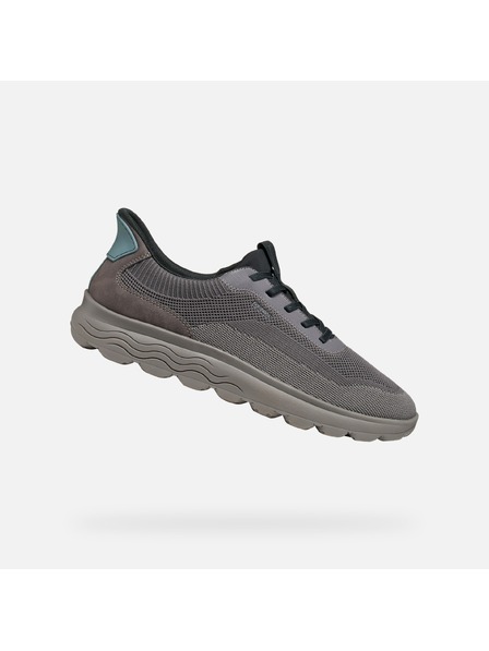 Geox Temno sive moške superge Geox Spherica Plus