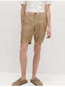 Marks & Spencer Chino kratke hlače, iz lanene zmesi Marks & Spencer rjava