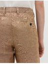 Marks & Spencer Chino kratke hlače, iz lanene zmesi Marks & Spencer rjava