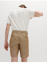 Marks & Spencer Chino kratke hlače, iz lanene zmesi Marks & Spencer rjava