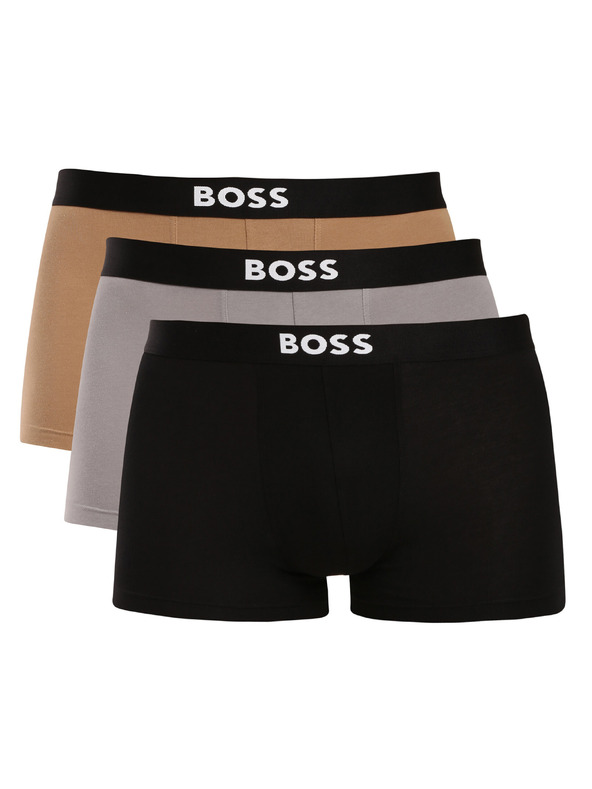 BOSS Komplet treh - moške boksarice BOSS večbarvne
