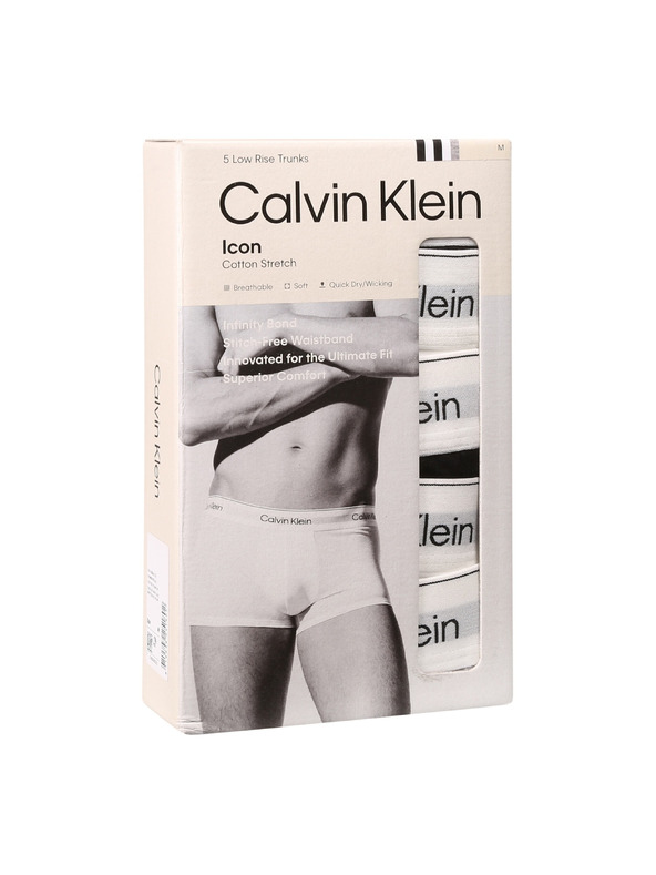 Calvin Klein Set petih - moške boksarice Calvin Klein večbarvne