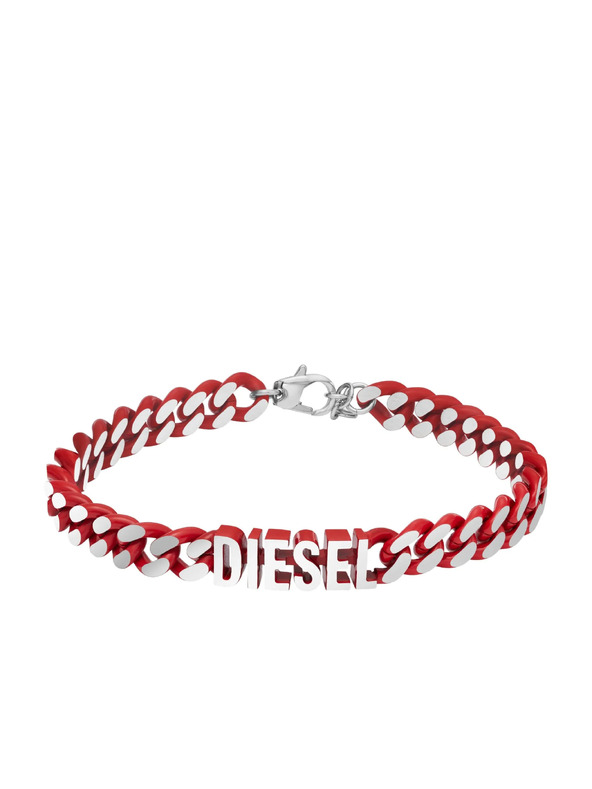 Diesel Unisex jekleni naramek Diesel Font DX1415040