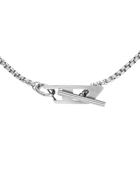 Diesel Unisex jeklena ogrlica Diesel D Logo DX1477040