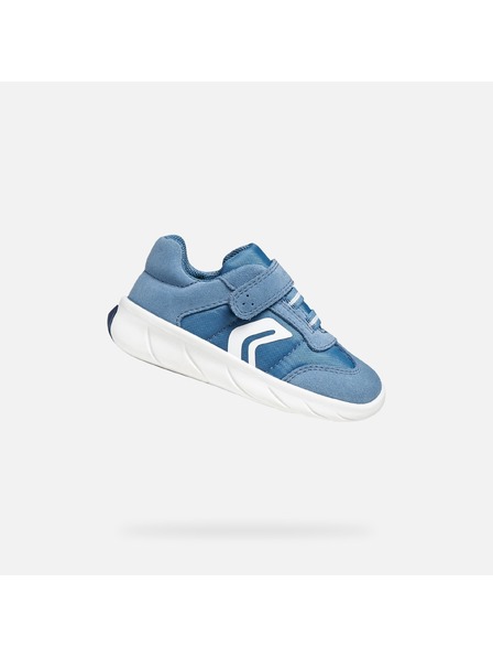 Geox Svetlo modra fantovska obutev Geox Foot-run