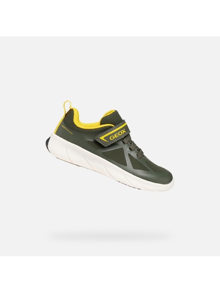 Geox Temno zelene fantovske superge Geox Foot-run