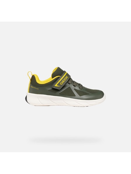 Geox Temno zelene fantovske superge Geox Foot-run