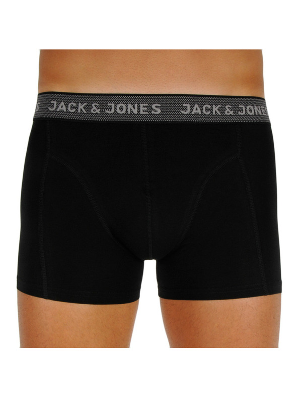 Jack & Jones Komplet treh črnih boksaric Jack & Jones