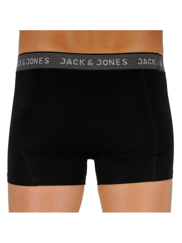 Jack & Jones Komplet treh črnih boksaric Jack & Jones