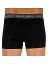 Jack & Jones Komplet treh črnih boksaric Jack & Jones
