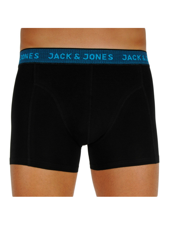 Jack & Jones Komplet treh črnih boksaric Jack & Jones