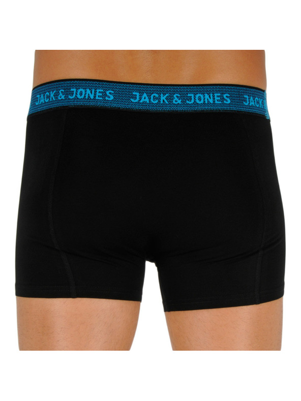 Jack & Jones Komplet treh črnih boksaric Jack & Jones