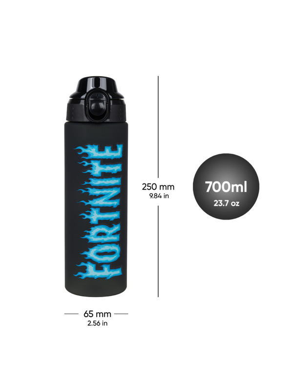 BAAGL  BAAGL Tritanska steklenica za pitje Fortnite Blue, 700 ml