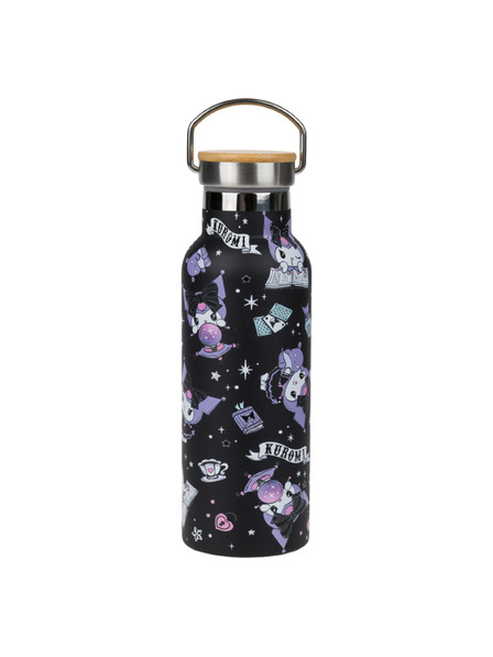 BAAGL  BAAGL Termosteklenica z bambusovim pokrovom Kuromi Fortune Dream, 500 ml