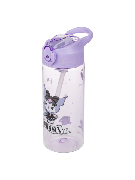 BAAGL  BAAGL Tritanska steklenica za pitje s slamico Kuromi Fortune Dream, 500 ml