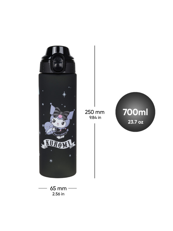 BAAGL  BAAGL Tritanska steklenica za pitje Kuromi Fortune Dream, 700 ml