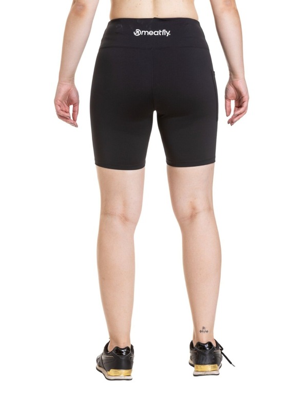 Meatfly Meatfly ženski biker kratke hlače Shorbi Long Black