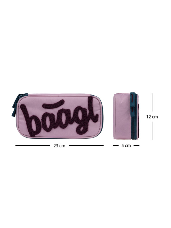 BAAGL  BAAGL Šolski svinčnik etui Rose GRS