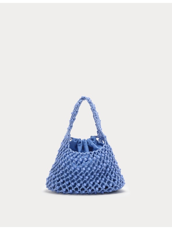 Marks & Spencer Ročna torba z macrameja Macrame Marks & Spencer modra