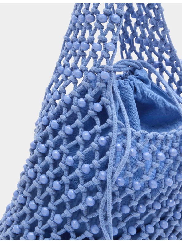 Marks & Spencer Ročna torba z macrameja Macrame Marks & Spencer modra