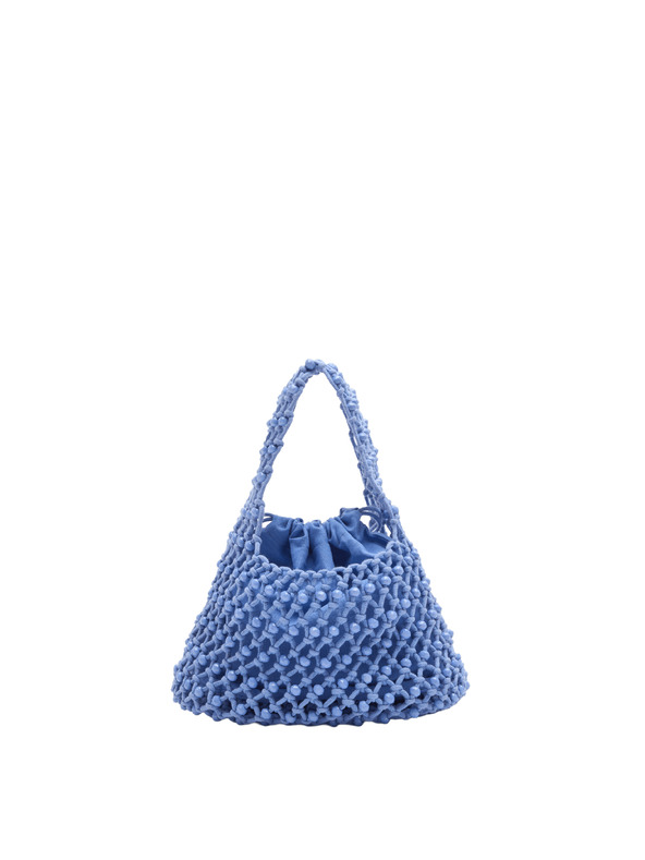 Marks & Spencer Ročna torba z macrameja Macrame Marks & Spencer modra