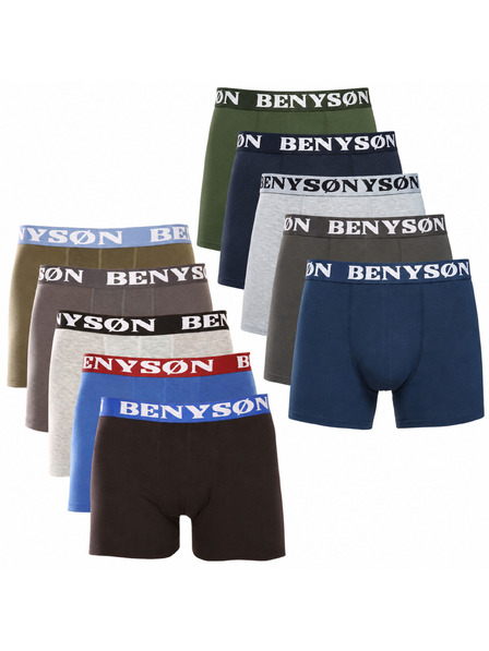 Benysøn Komplet desetih - moške boksarke Benysøn večbarvne (4001/4002)
