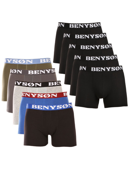 Benysøn Komplet desetih - moške boksarke Benysøn večbarvne (4002/4004)