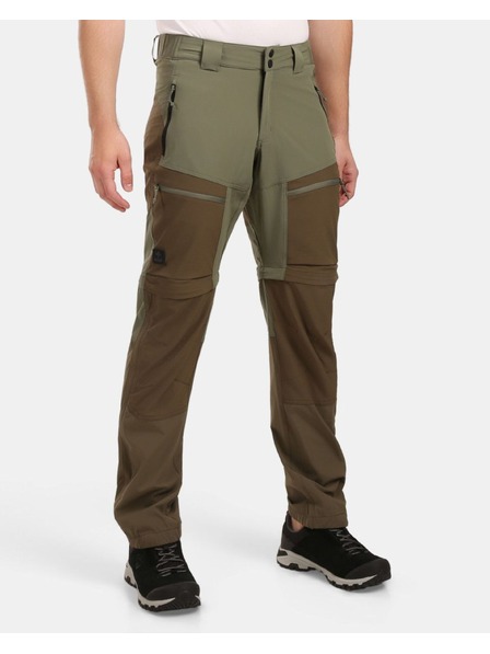 Kilpi Moške outdoor snemljive hlače Kilpi HOSIO-M Khaki