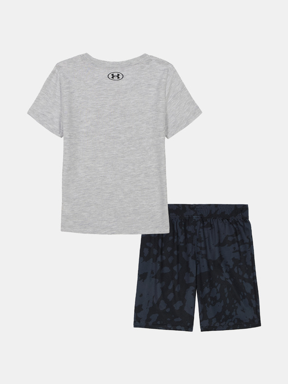 Under Armour Fantovski set Under Armour UA PRINTED SS SHORT SET-GRY