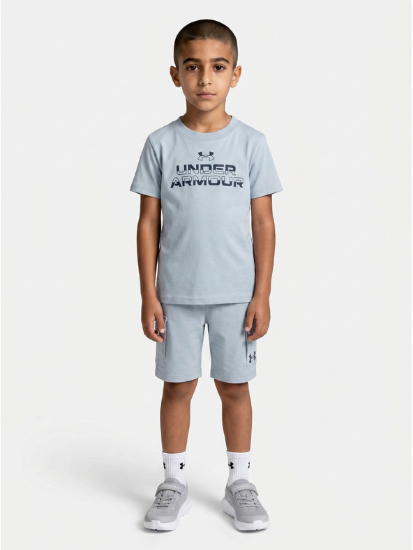 Under Armour Fantovski set Under Armour UA CARGO SHORT SET-BLU