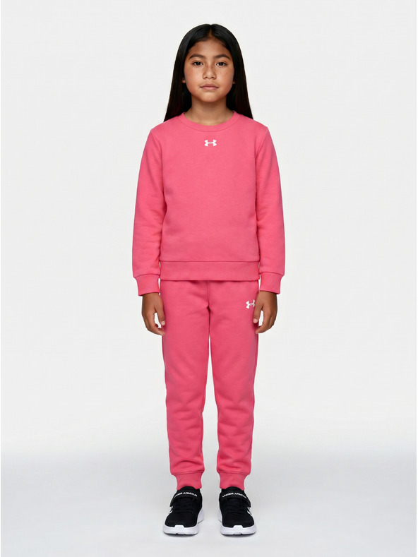 Under Armour Dekliški set Under Armour UA RIVAL CREWNECK SET