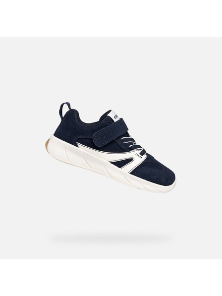Geox Temno modre fantovske barefoot teniski Geox Foot-run