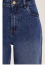 Moodo Jeans mom fit temno modri Moodo