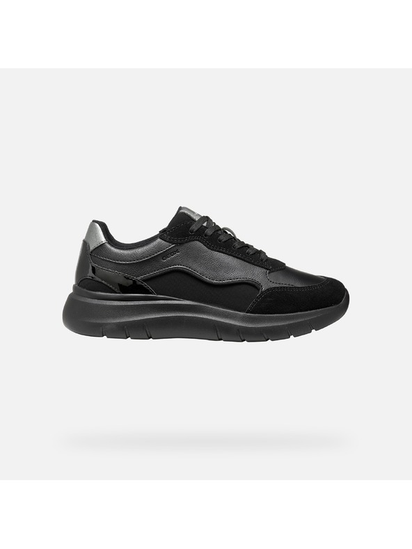 Geox Crna zenska superga Geox Plummery