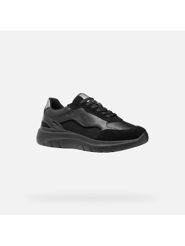 Geox Crna zenska superga Geox Plummery