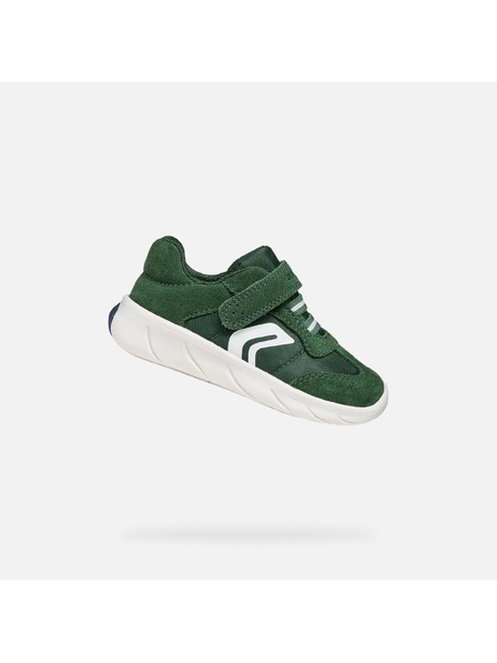 Geox Zeleni fantovske barefoot teniski Geox Foot-run
