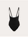 Marks & Spencer Oblikovalnega brezsivnega body Own Bra Body Marks & Spencer črna