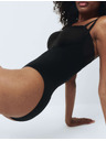 Marks & Spencer Oblikovalnega brezsivnega body Own Bra Body Marks & Spencer črna