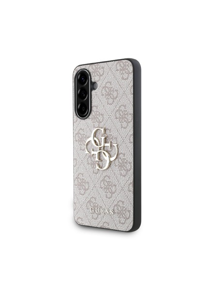 Guess Guess PU 4G Metal Logo Zadnja Zaščita za Samsung Galaxy A36 Pink