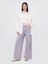 GAP Jeans Rose Mist Pink ohlapni GAP