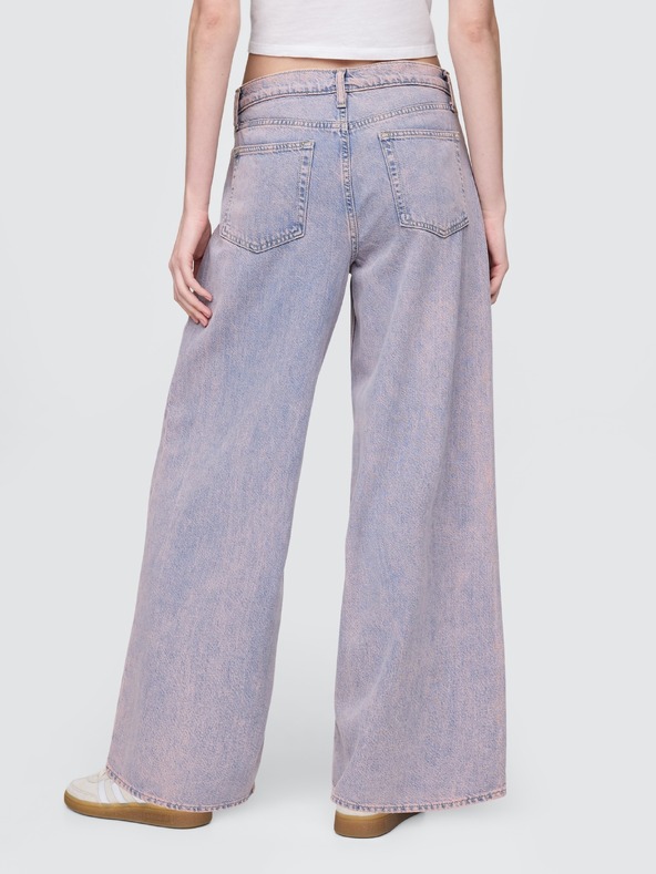 GAP Jeans Rose Mist Pink ohlapni GAP